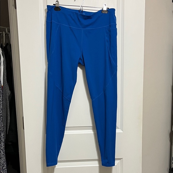 Sweaty Betty Pants - Sweaty Betty Power Blue Full Length Leggings Size 14